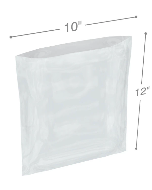 10 x 12 1.25 mil Poly Bags