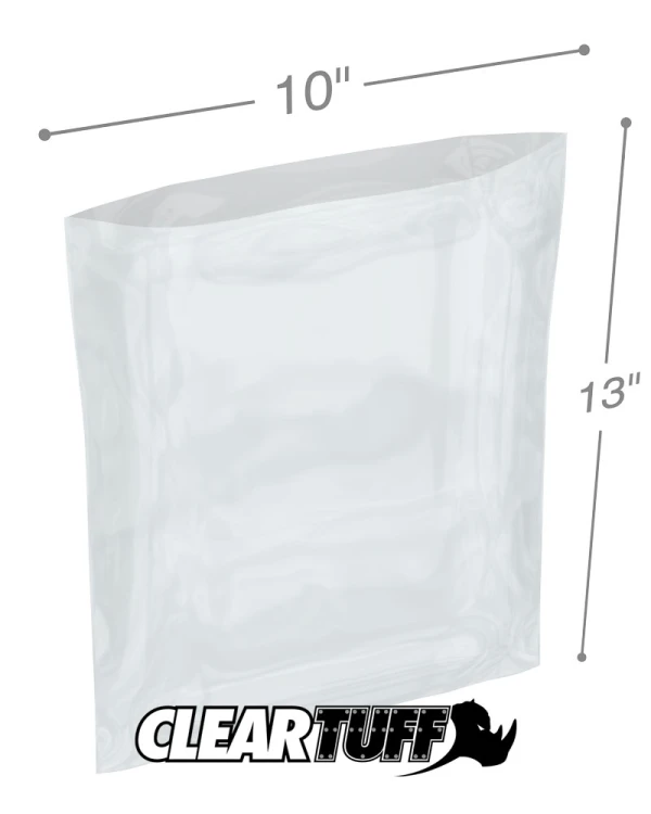 10 x 13 4 mil Poly Bags