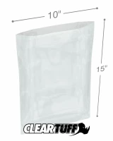 10 x 15 3 mil Poly Bags