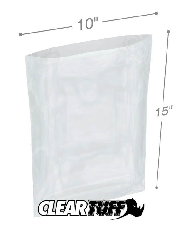 10 x 15 4 mil Poly Bags