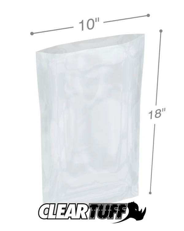 4 Mil 10 x 18 Poly Bags