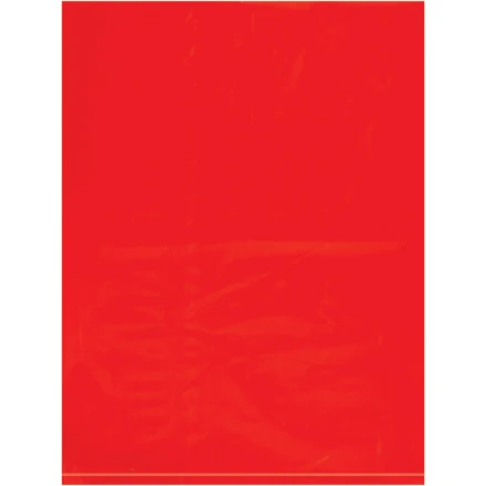 12 x 15 2 mil red poly bags