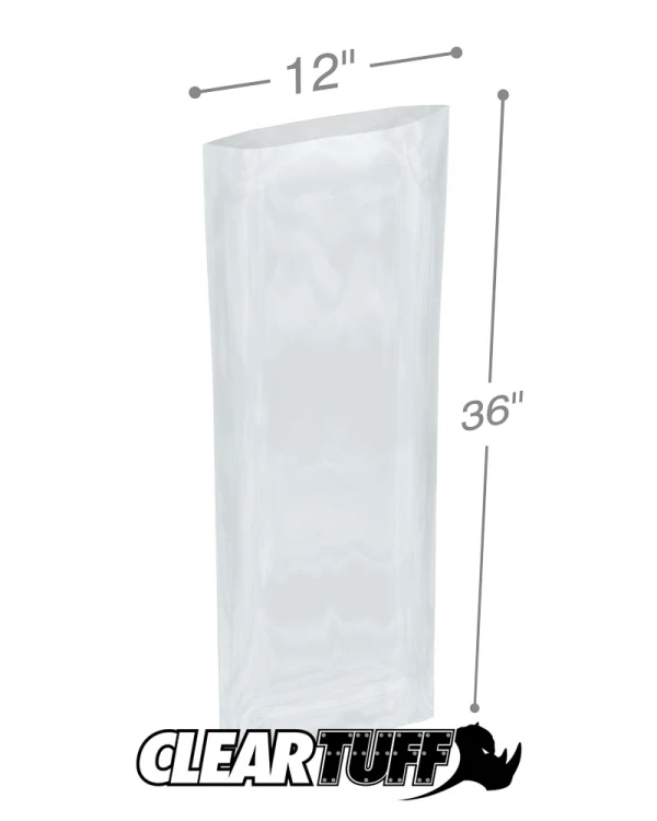 12 x 36 1 mil Poly Bags