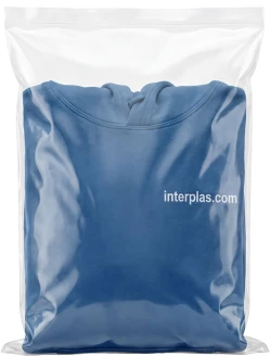 12" x 18" 3 Mil Flat Poly Bags