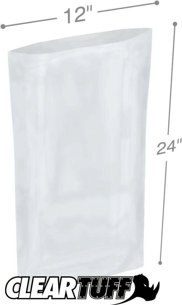 12 x 24 2 mil Poly Bags