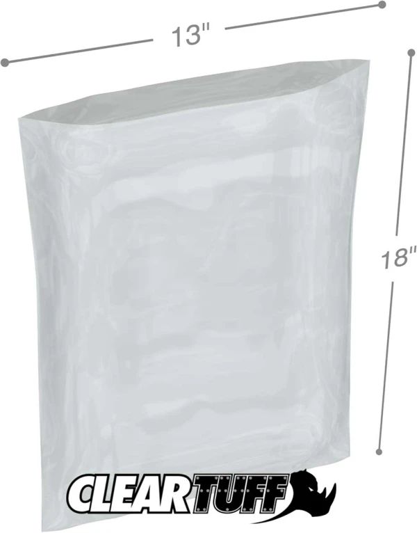 13 x 18 4 mil Poly Bags