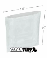 14 x 16 3 mil Poly Bags