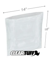 14 x 16 4 mil Poly Bags