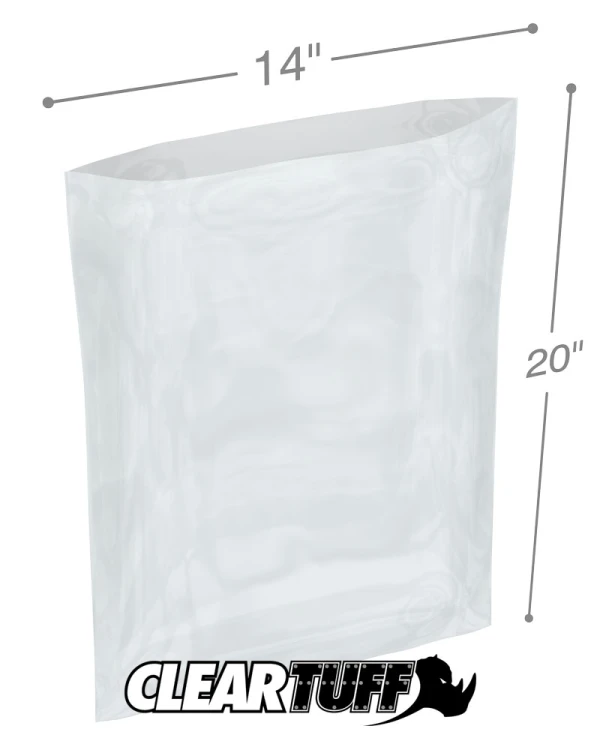 14 x 20 3 mil Poly Bags