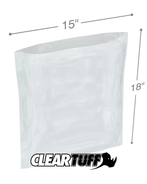 15 x 18 1 mil Poly Bags