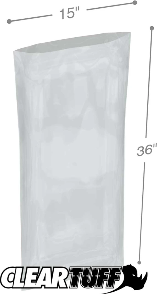 15 x 36 4 mil Poly Bags