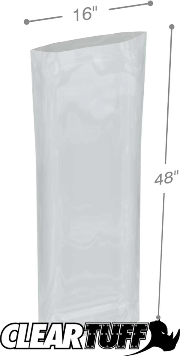 16 x 48 2 mil Poly Bags