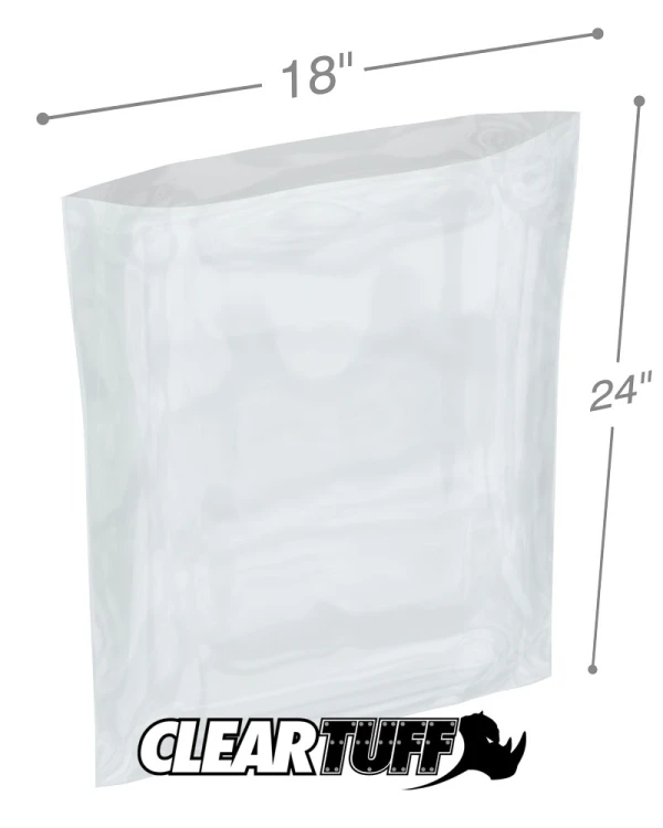 6 mil 18 x 24 Poly Bags