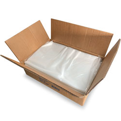 18 x 24 1 Mil. - Clear Plastic Flat Open Poly Bag (100 Pack)