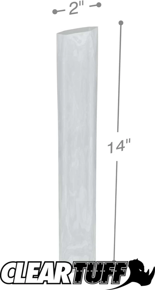2 x 14 2 mil Poly Bags