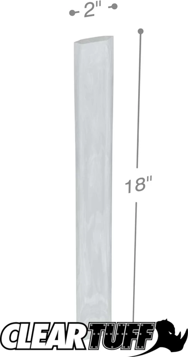2 x 18 4 mil Poly Bags