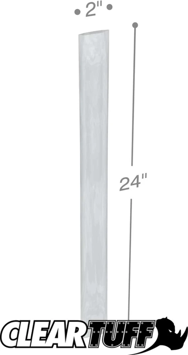 2 x 24 4 mil Poly Bags
