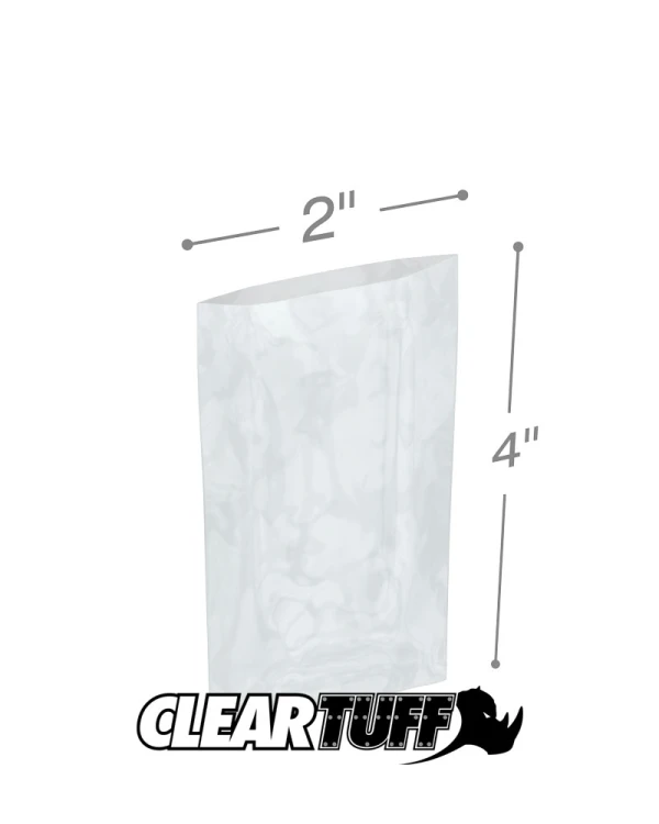 2 x 4 4 mil Poly Bags