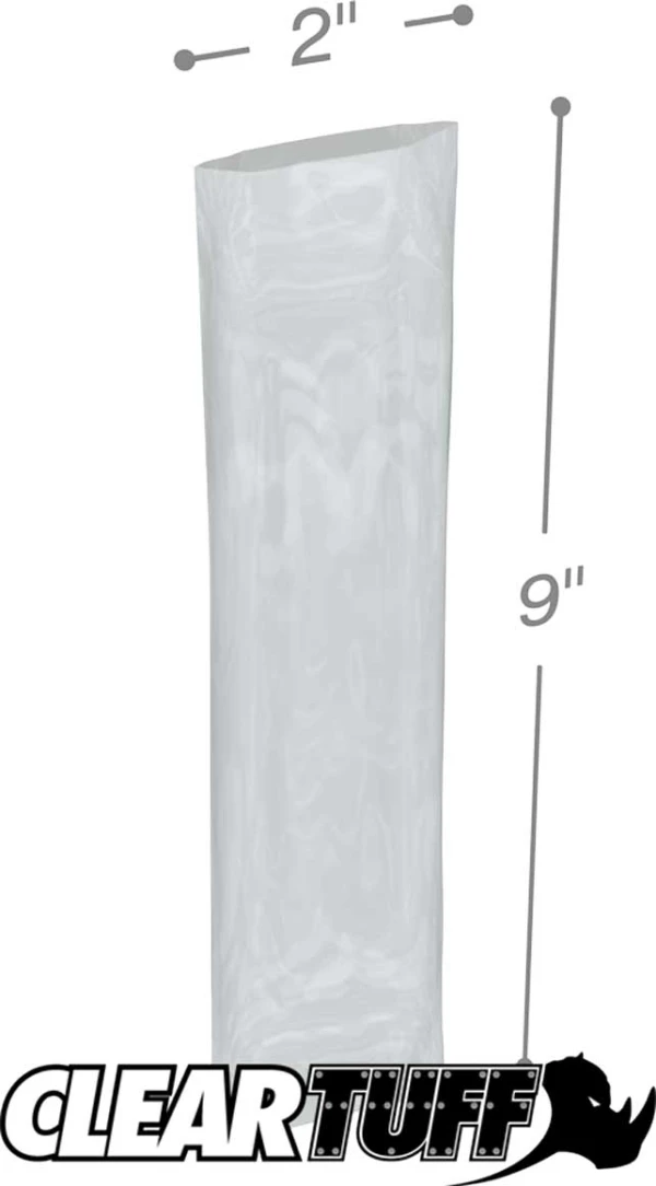 2 x 9 4 mil Poly Bags