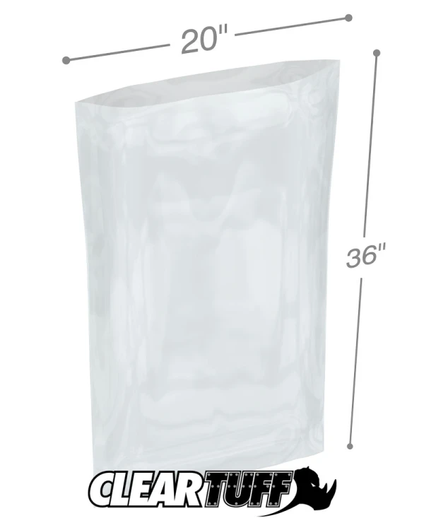 20 x 36 1 mil Poly Bags