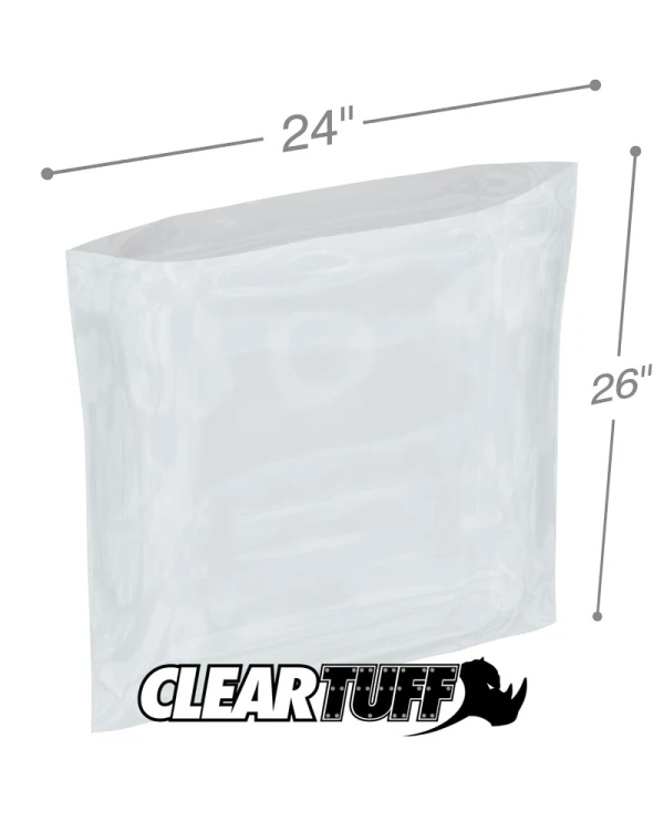 24 x 26 3 mil Poly Bags