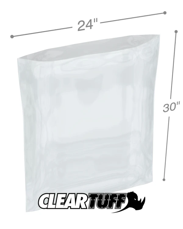 24 x 30 2 mil Poly Bags