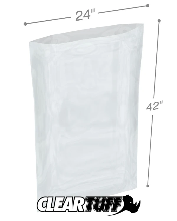 24 x 42 2 mil Poly Bags