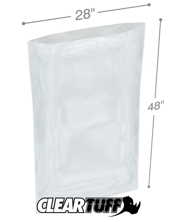 28 x 48 2 mil Poly Bags