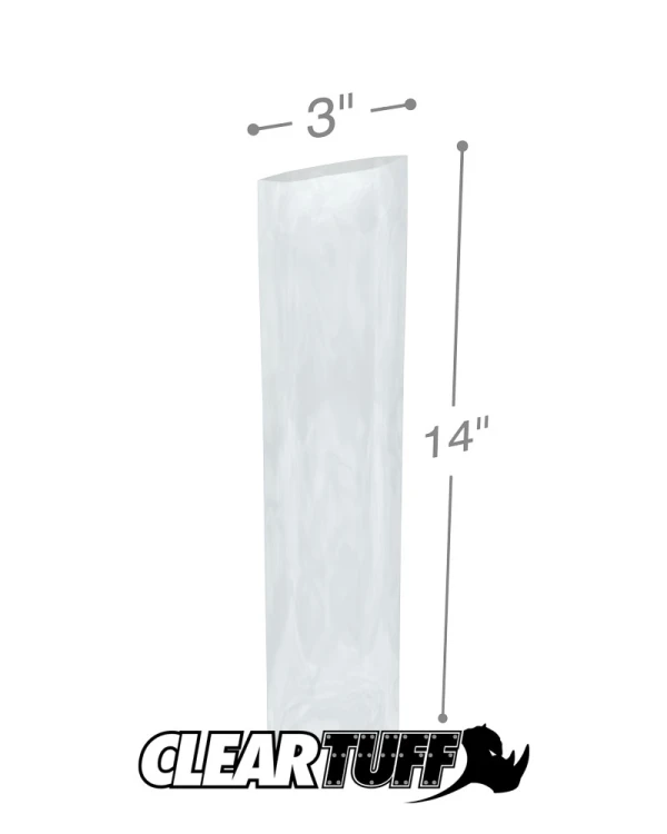 3 x 14 4 mil Poly Bags