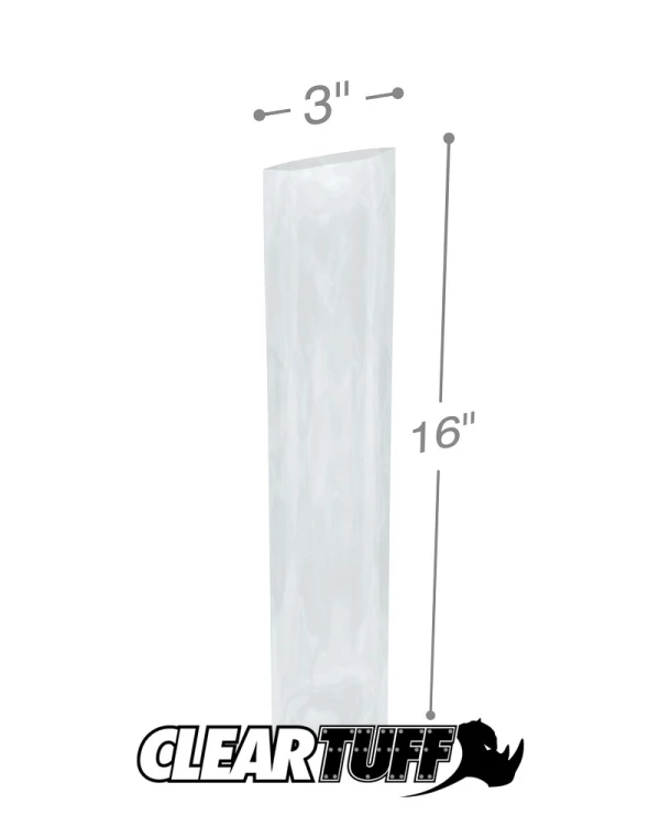 3 x 16 4 mil Poly Bags