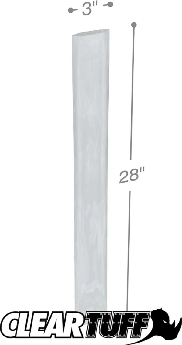 3 x 28 2 mil Poly Bags