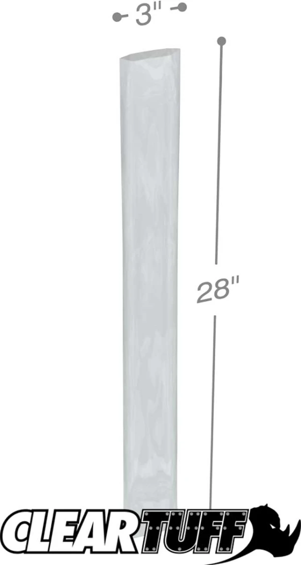 3 x 28 3 mil Poly Bags