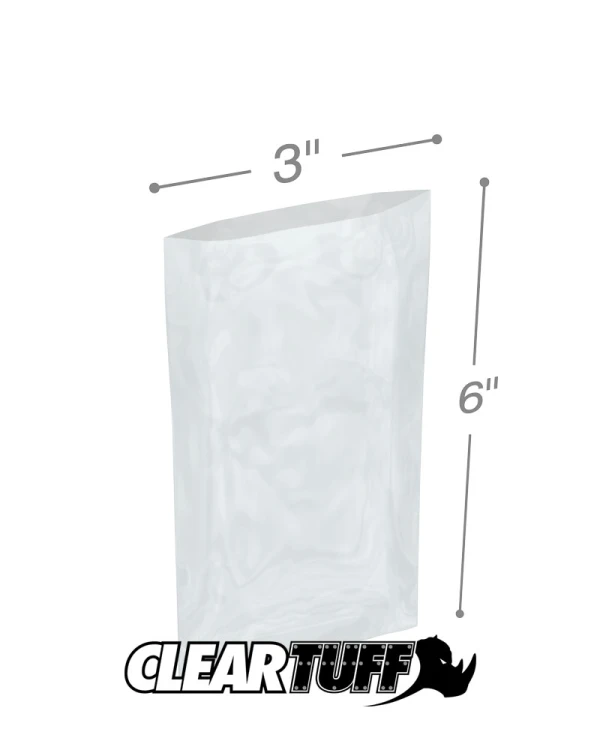 3 x 6 3 mil Poly Bags