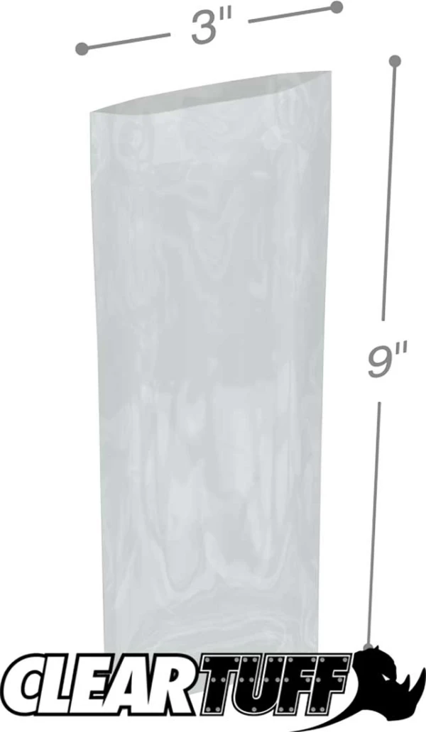 3 x 9 4 mil Poly Bags