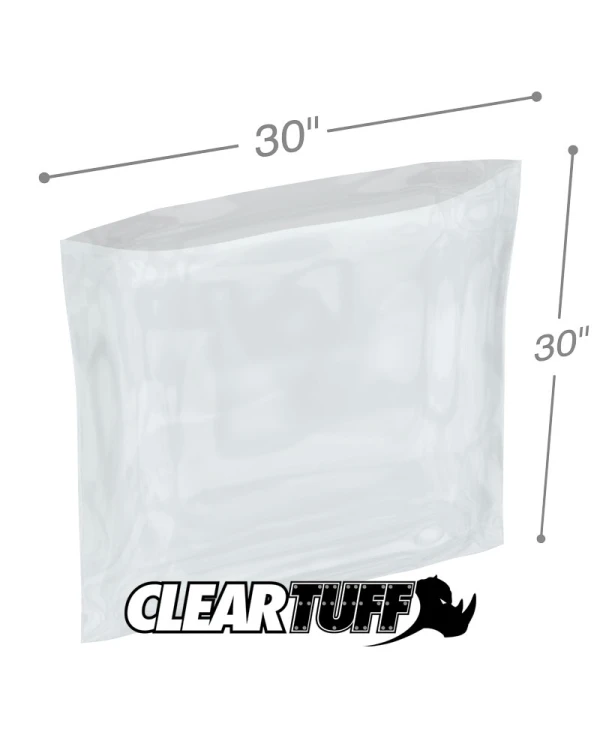2 Mil 30 x 30 Poly Bags