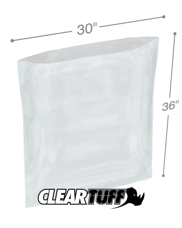 30 x 36 3 mil Poly Bags