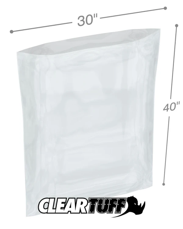30 x 40 2 mil Poly Bags