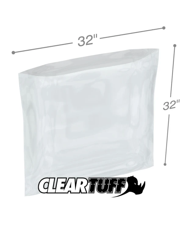32 x 32 2 mil Poly Bags