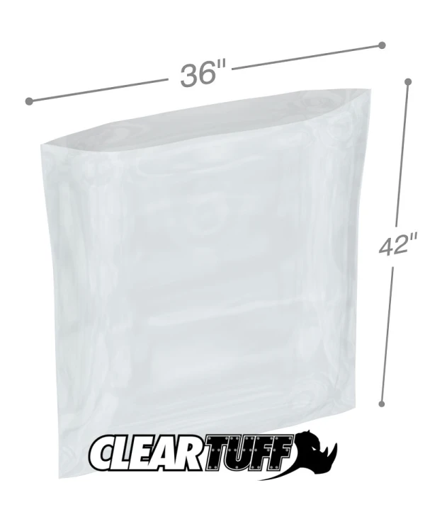 36 x 42 1 mil Poly Bags