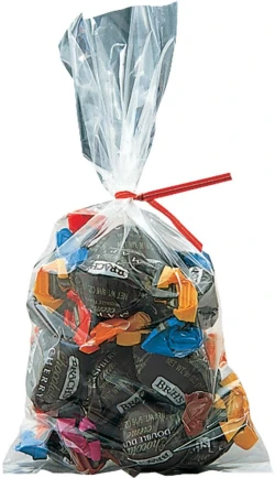36" x 46" 1.25 Mil Flat Poly Bags
