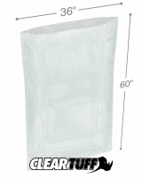 36 x 60 3 mil Poly Bags