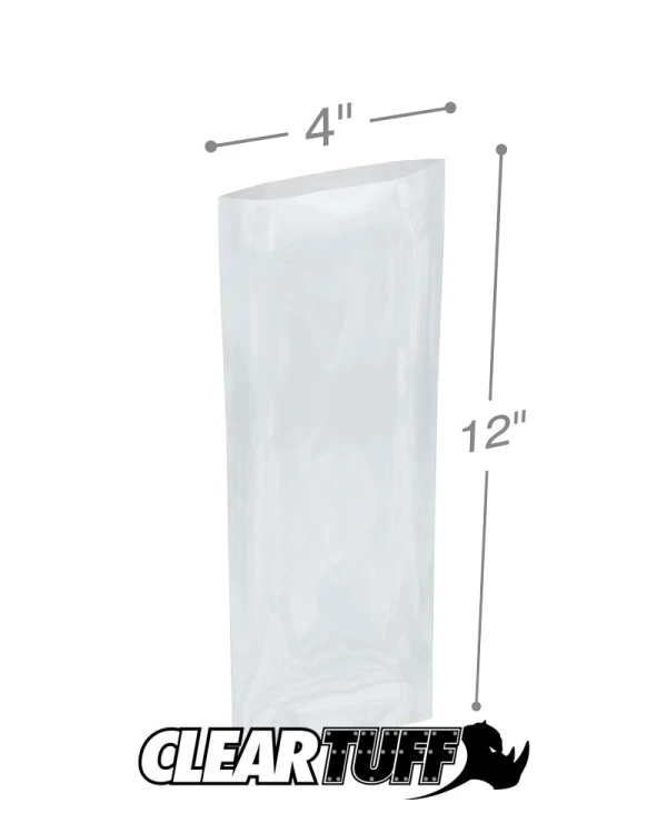 4 x 12 1 mil Poly Bags