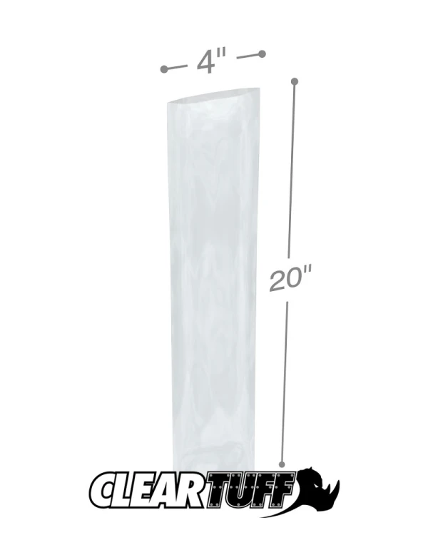 4 x 20 3 mil Poly Bags