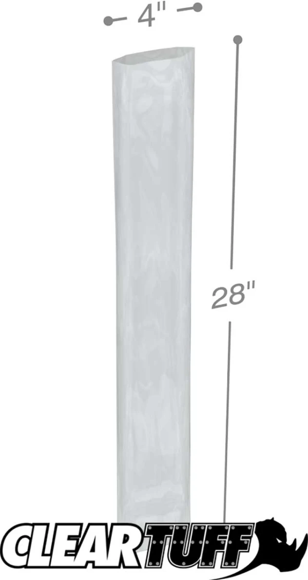 4 x 28 3 mil Poly Bags