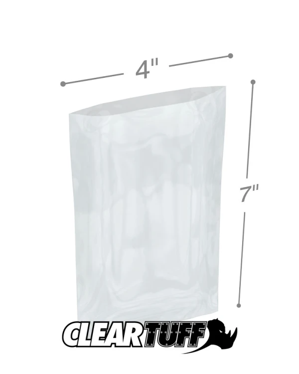 4 x 7 1 mil Poly Bags