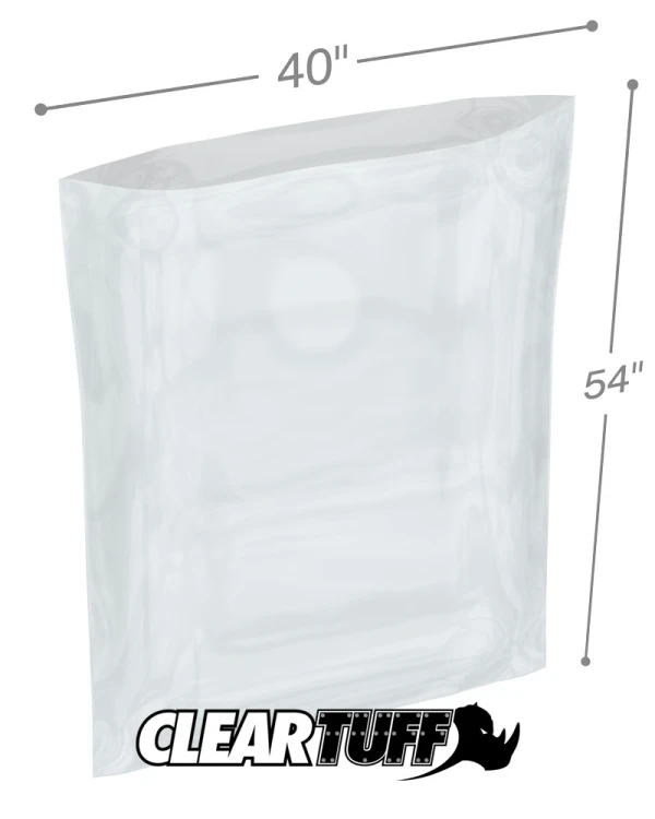 40 x 54 3 mil Poly Bags