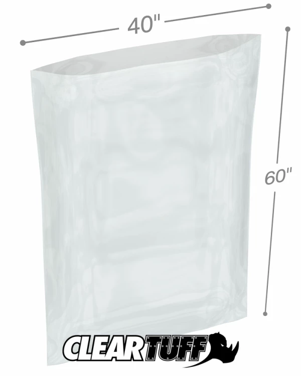 Bolsa Transparente 40x60 5 Kg 50 Pzas 1 Kg. Cal. 200 Delgada