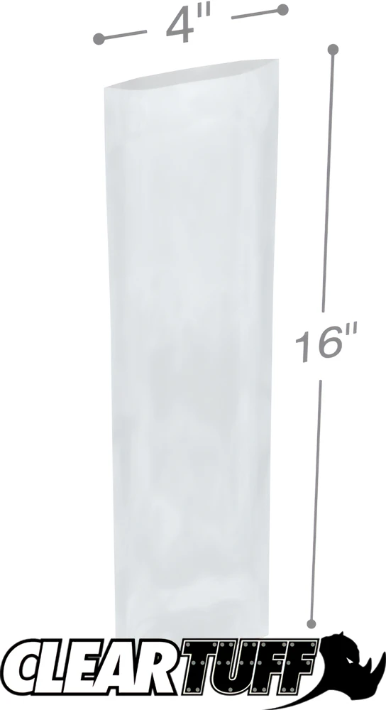 4 x 16 2 mil Poly Bags
