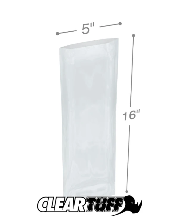 5 x 16 1 mil Poly Bags