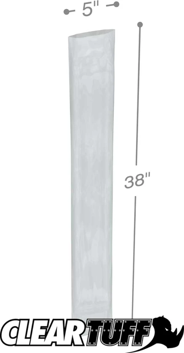 5 x 38 3 mil Poly Bags